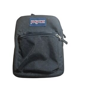 JanSport Big Break Lunch Bag Insulated Zippered Front Pocket Pouch Velcro Handle